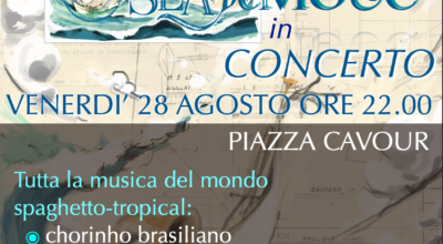 28 agosto: SEABEMOLLE IN CONCERTO – MUSICA DAL MONDO SPAGHETTO-TROPICAL