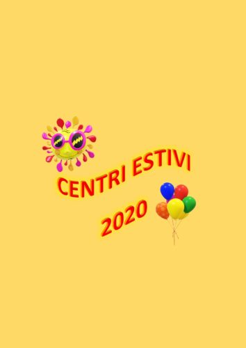 CENTRI ESTIVI 2020