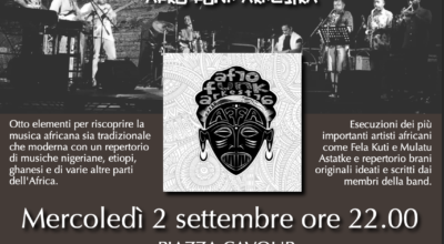 2 settembre: AFRO FUNK ARKESTRA IN CONCERTO