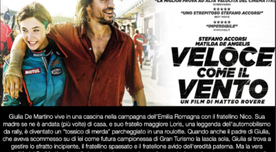 CINEMA SOTTO LE STELLE: Veloce come il vento con Stefano Accorsi