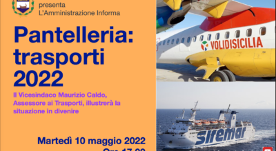 10-05-2022 L’Amministrazione Informa: Pantelleria Trasporti 2022