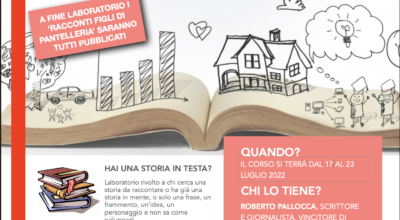 LABORATORIO GRATUITO DI SCRITTURA CREATIVA DAL 17 LUGLIO: APERTE LE ISCRIZIONI