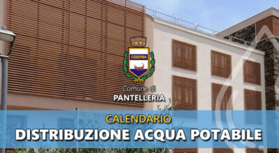 Calendario distribuzione acqua Rekhale Agosto 2023