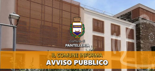 AVVISO PER GLI ABITANTI DEL COMUNE DI PANTELLERIA